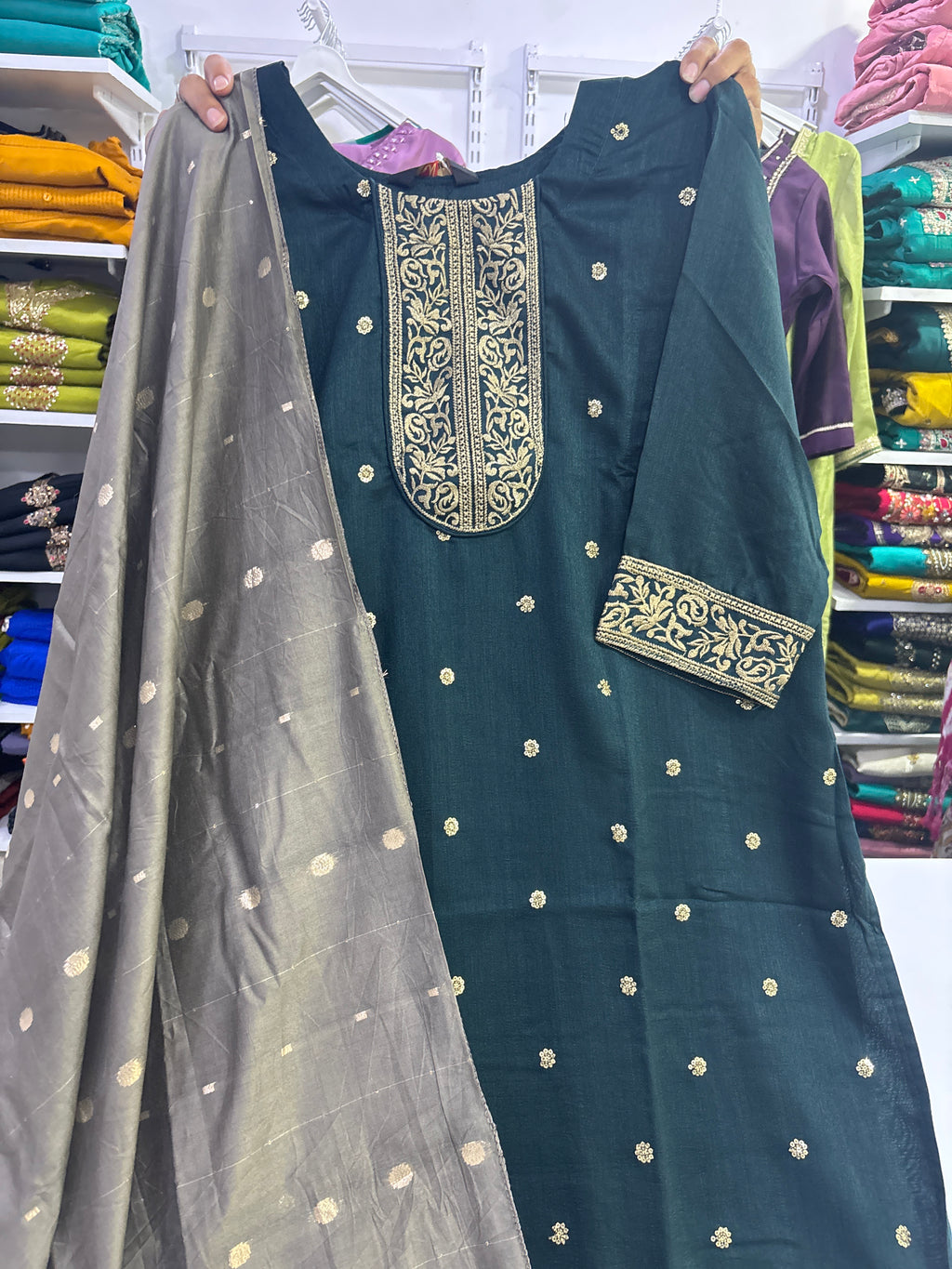 Plus size kurta set Jc0068