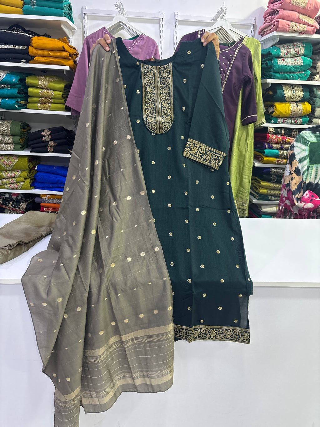 Plus size kurta set Jc0068