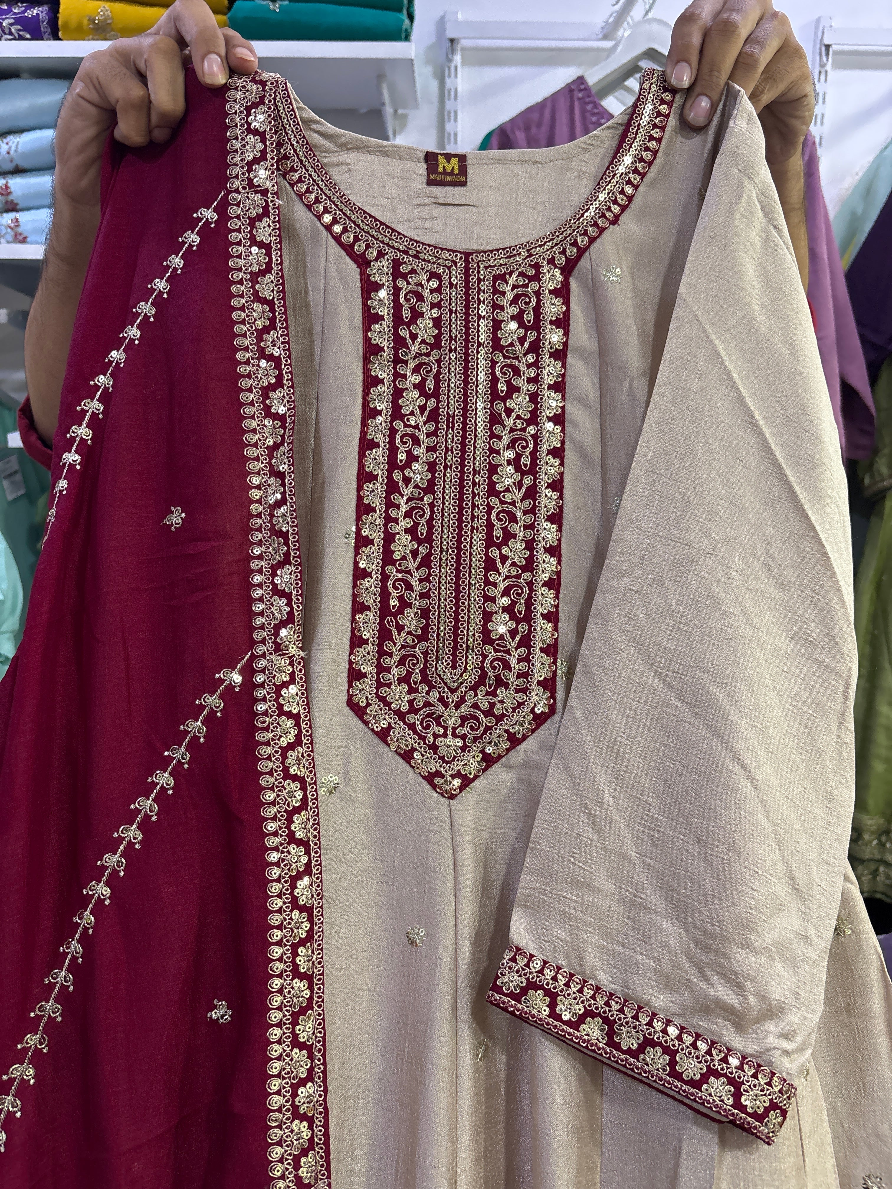 Anarkali kurta set