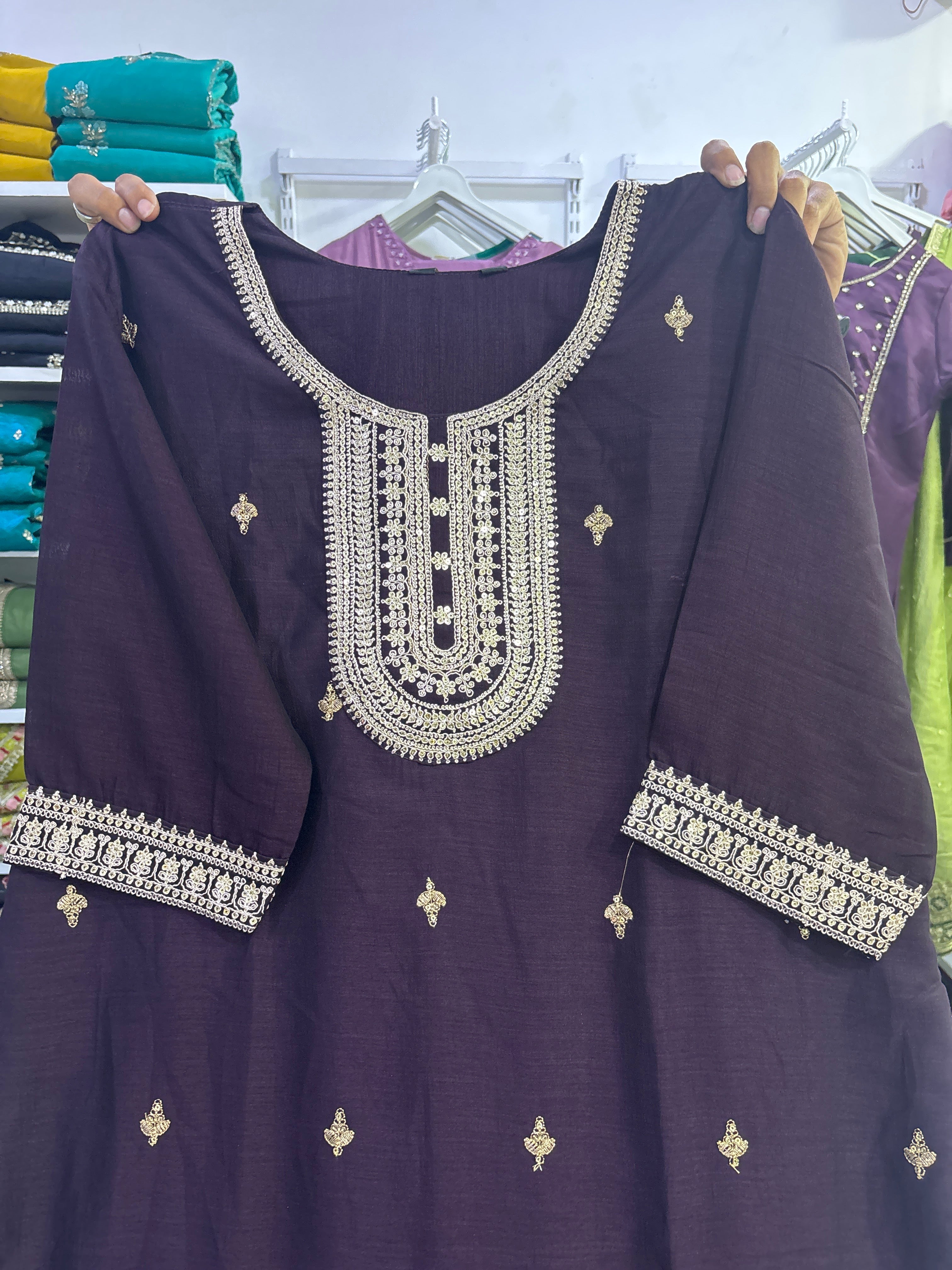 Plus size kurta set Jc0069