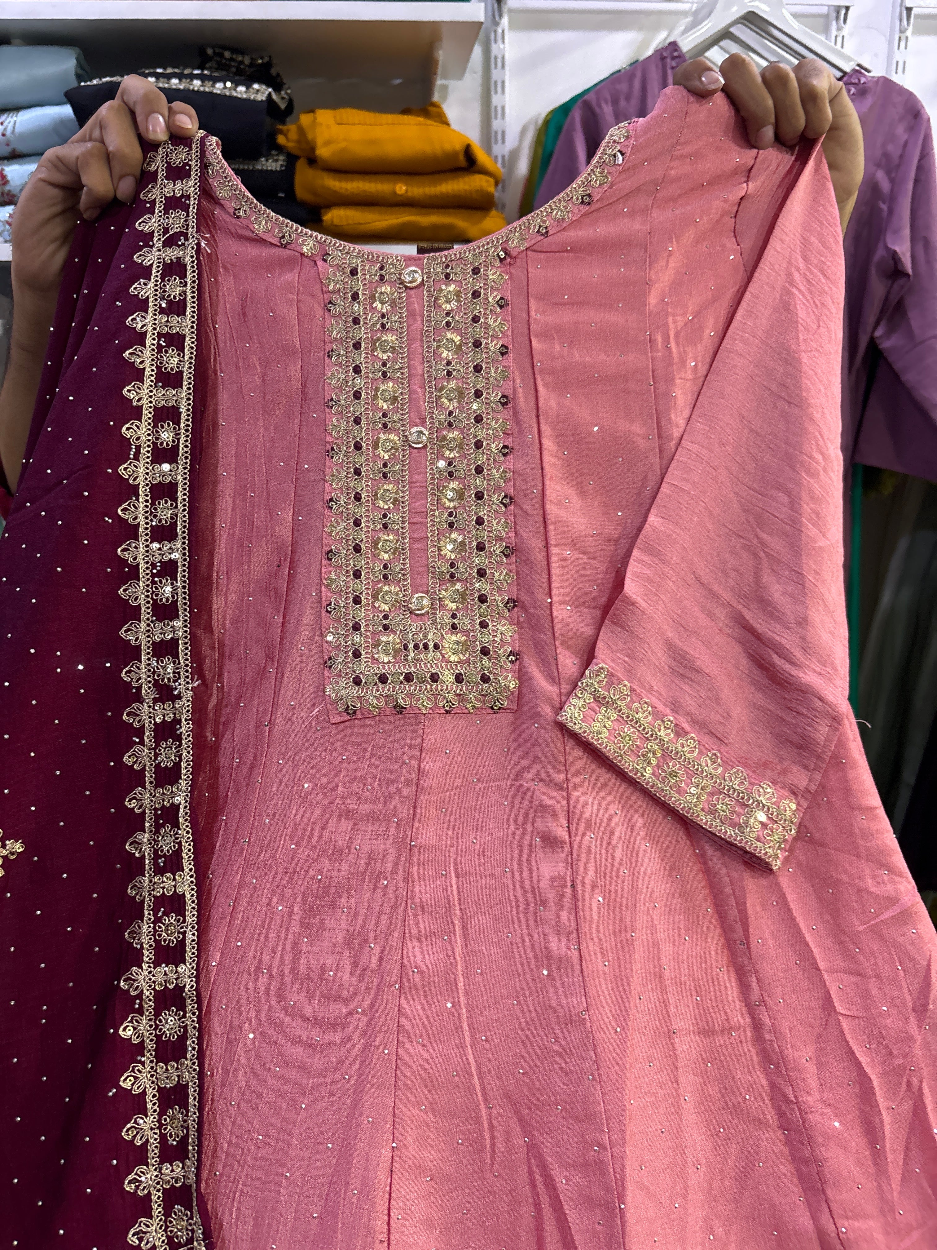 Anarkali kurta set