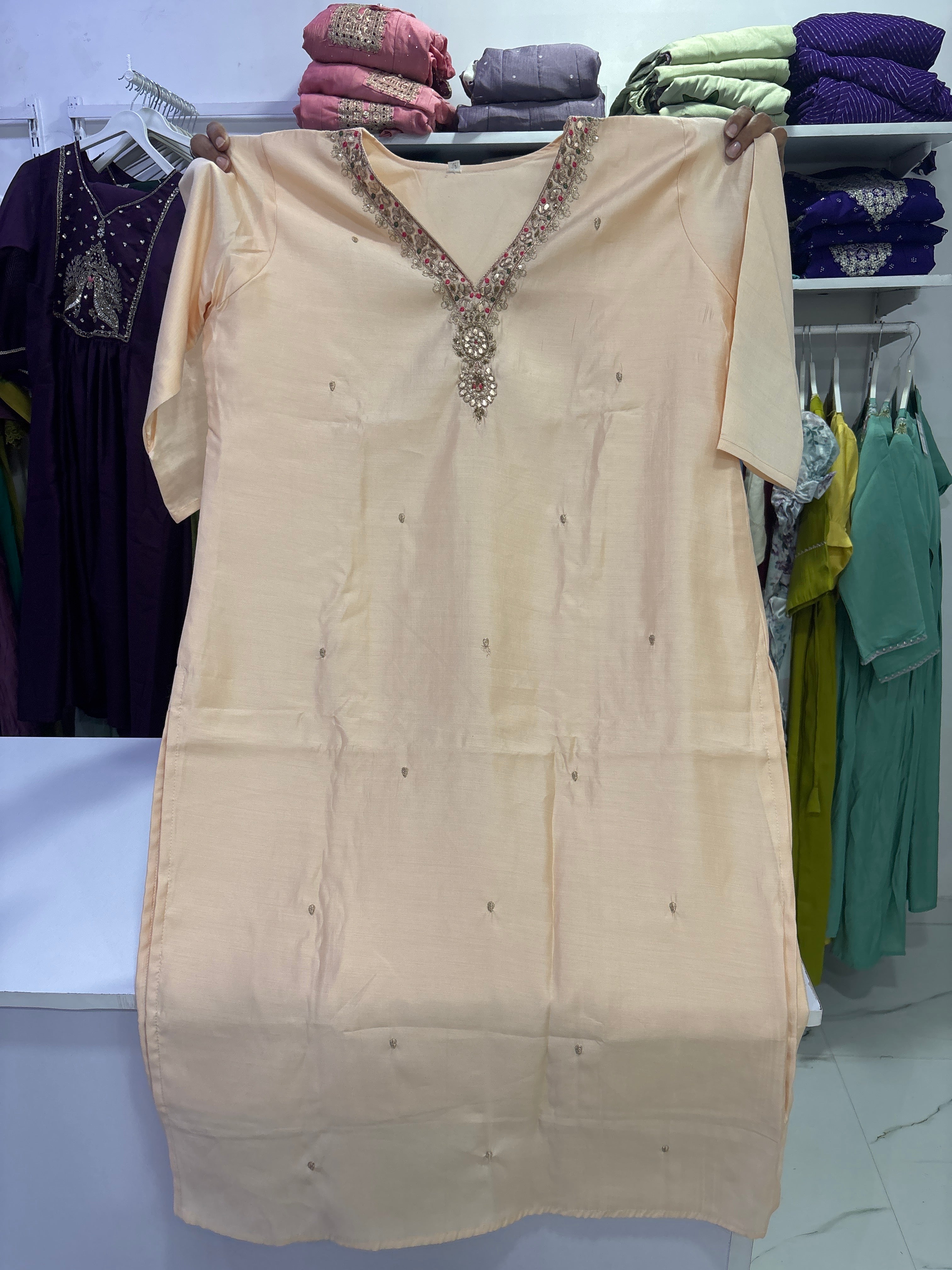 Plus size Kurta set jc383