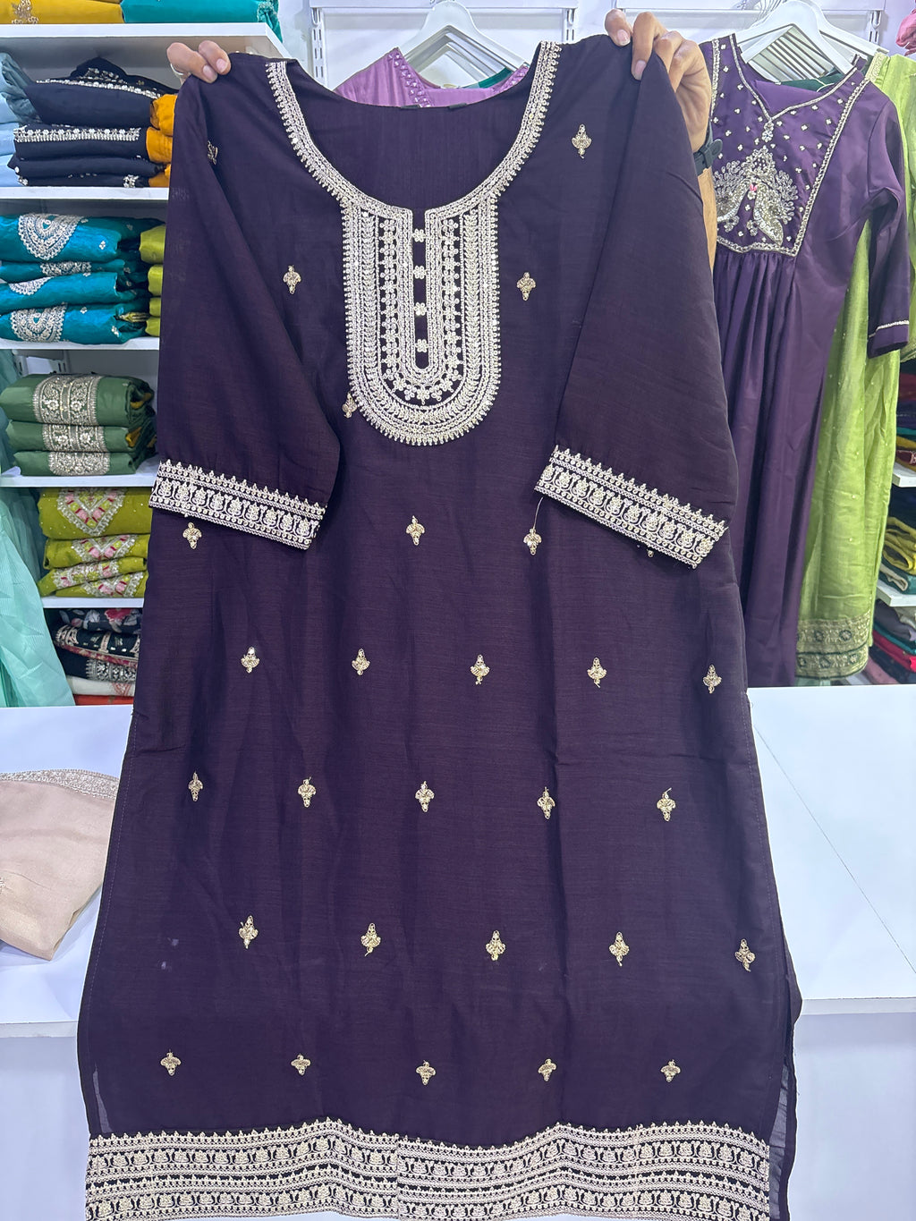 Plus size kurta set Jc0069